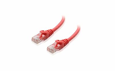 CONBIC  1m-20m Cat.6A Component Level Patchkabel S/FTP (PIMF) rot