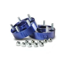 Spidertrax WHS024 Offroad Wheel Spacers Blue 1.75 inch thick 5 on 5 Bolt Pattern