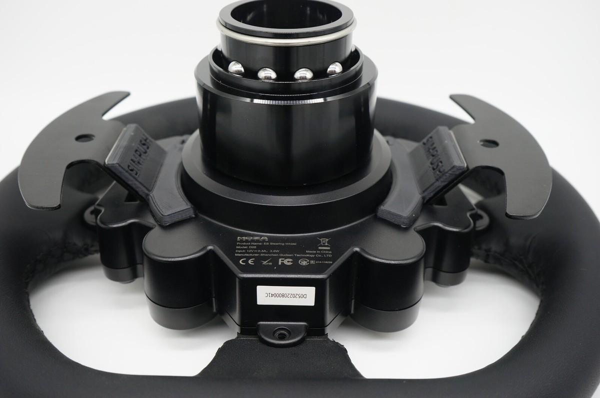 for SIMPUSH MOZA R5 ES Universal Hub Magnetic Paddle Shifter Mod