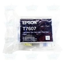 Genuine Epson 760 T760 Light Black T7607 SureColor P600 (NOT Initial)