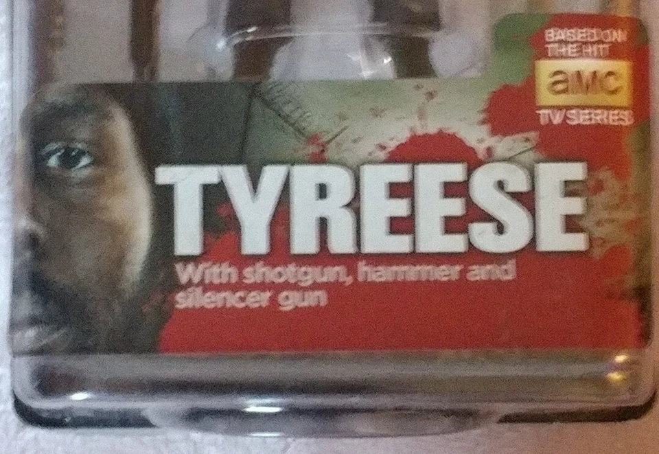 TWD McFarlane The Walking Dead Tyreese Action Figure Series 5 Pistol Hammer New - Image 3 of 4