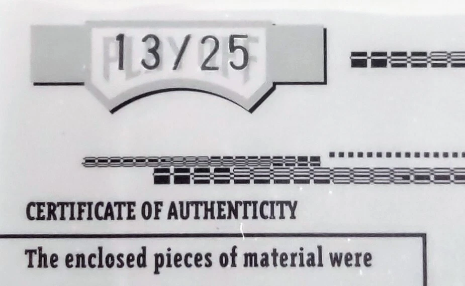 2005 Playoff Absolute Paul Lo Duca Tools of The Trade Auto/Bat/Patch #/25💥$14💥 - Image 3 of 4