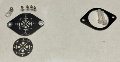 Multi Section Sector Capacitor Circuit Board KIT 600V 4in1 + insulator kit -bias