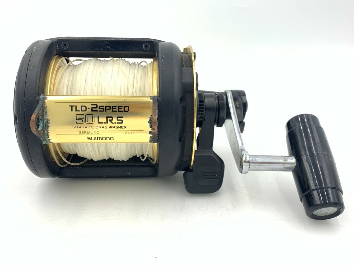 SHIMANO TLD-2SPEED リール Shimano TLD 2SPEED 50 LRS Reel Lever Drag Big Game Trolling