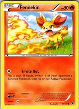 Fennekin 11/124 Common Fates Collide LP