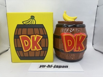 Nintendo Store Canister DK Barrel Donkey Kong H5.7in×Φ4.5in