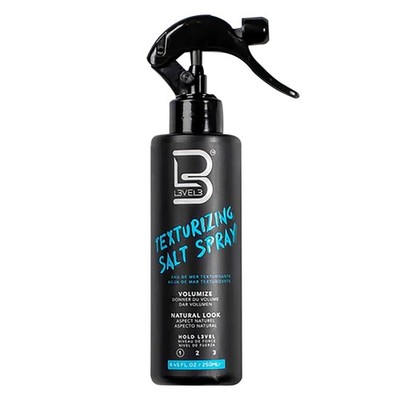 L3 Level 3 Sea Salt Texturizing Spray - Creates 8.45 Fl Oz (Pack of 1), Clear 