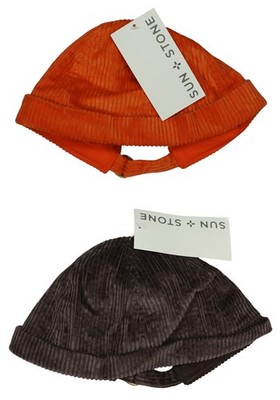 Sun + Stone Corduroy Adjustable Solid Color Men's Docker Hat OSFM NWT