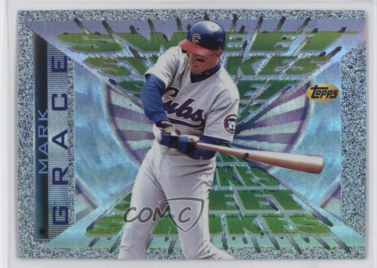 1997 Topps Sweet Strokes Mark Grace #SS5 0ly5