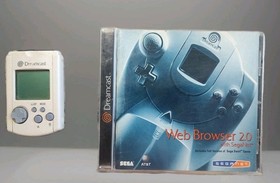 Sega Dreamcast Video Game Console Complete, Tested And Works