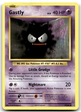gastly pokemon card value 2016 GASTLY 47/108 Reverse Holo Rare Evolutions Pokemon Card Near Mint/Light  Play