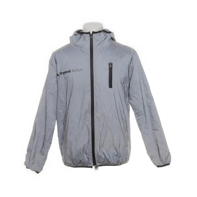 Beyond Active, Reflektorjacke, Herren, Größe: M, Grau, Elasthan/Polyester #WtJ
