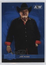 2022 Skybox Metal Universe AEW All Elite Wrestling Blue Spectrum Jim Ross 02l5