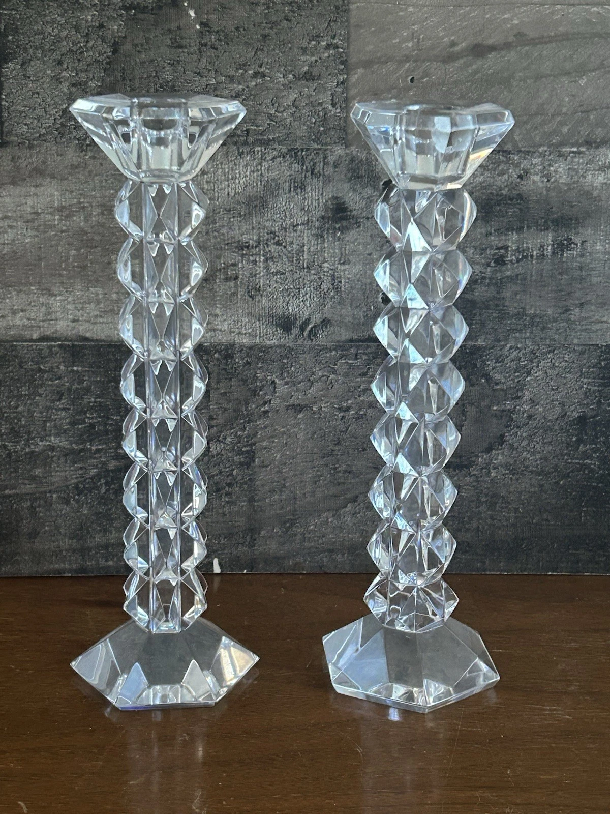 Waterford Illuminology Diana Candlesticks