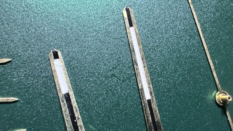 Juego de mano Rolex Daytona Gold - Auténtico Chromalight MANOS. Original. Foto 2 de 4