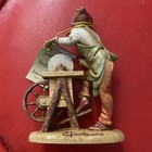Vintage Fontanini The Knife Sharpener 1998 Roman Figurine. — photo 9