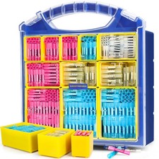 620PCS Heat Shrink Butt Connectors Kit,Marine Grade Heat Shrink Wire Connecto...