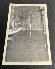 Antique Postcard RPPC Crystal River September Morn Mammoth Cave Entrance
