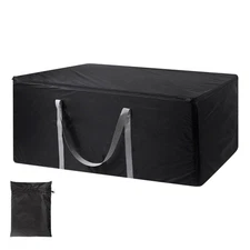 Uranshin Outdoor Cushion Storage Bag Waterproof, Extra Large Patio Cushion St...