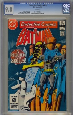 Detective Comics #528 1983 DC Comics CGC 9.8 Batman White Pages