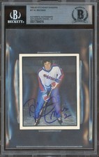 Al MacInnis Signed 1982-83 Kitchener Rangers Pre Rookie Card #17 BAS 10 Auto