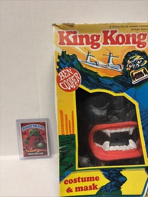 Ben Cooper King Kong Mask And Costume 1976 In Box Never Worn