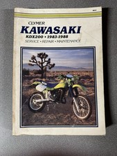 1984 Kawasaki KDX200 Manual – Owner's & Service Guide