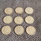 1964 Kennedy 90% Silver 9 Coin Lot