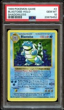 [PSA 8] BLASTOISE SHADOWLESS 2/102 カメックス Pokémon TCG Blastoise Card 2/102 Base Set Unlimited Holo Rare LP