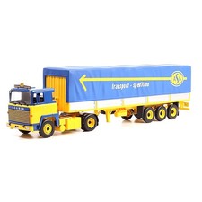 Scania LBT 141 1976 1981 Transport ASG Semi trailer truck 1:43 Altaya