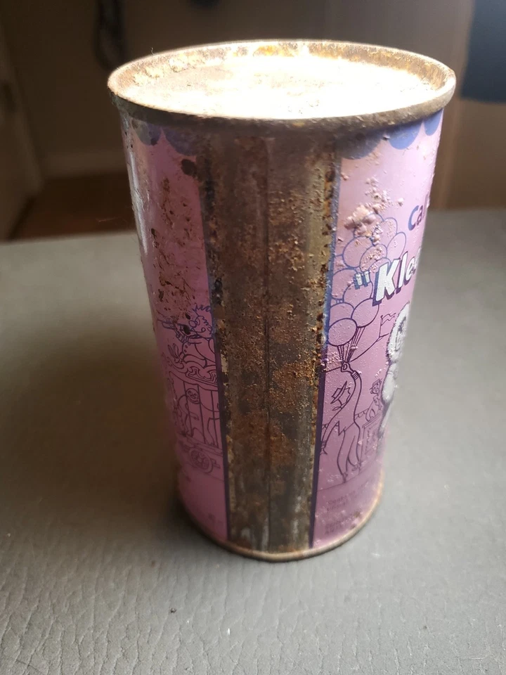 CLICQUOT CLUB GRAPE SODA  Flat Top Vintage Soda Can - Image 2 of 4