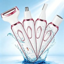 4 in 1 Women Electric Shaver Painless Razor Rechargeable Trimmer Hair Remover 4.21 per gallon
