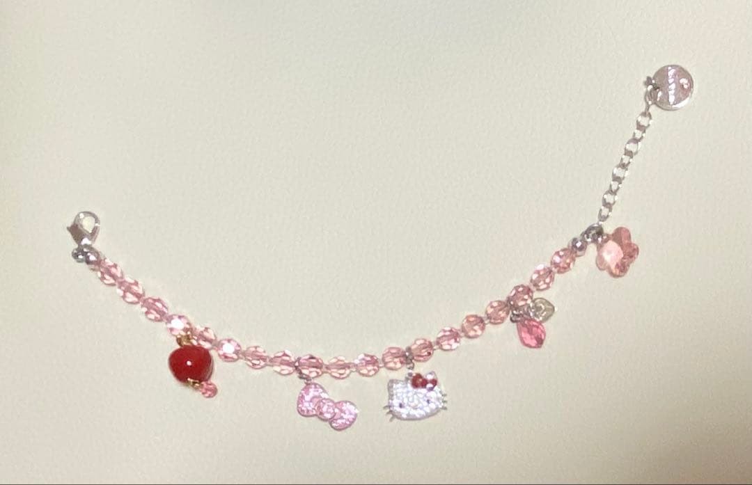 Swarovski bracelet, Hello Kitty, limited edition bracelet, pink
