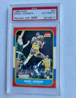 Magic Johnson - Blue Auto - 1986 Fleer - PSA/DNA Authentic Beautiful Card #53