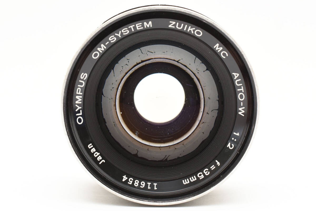 OLYMPUS OM SYSTEM ZUIKO MC AUTO-W 35mm f/2 Olympus old camera lens