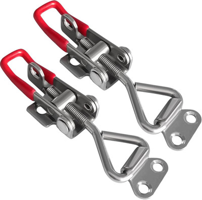 Toggle Latch Clamp 4001 with Lock Hole, 304 Stainless Steel Adjustable Heavy Dut