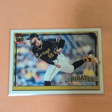 2026 Topps Series 1🔥Paul Skenes #T91-50🔥75 Years Baseball🔥Pittsburgh Pirates