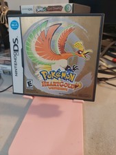 Pokemon HeartGold Version Nintendo DS CASE With Manual And Inserts ONLY NO GAME