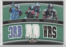 2010 Topps Triple Threads Emerald 4/18 Damian Williams Emmanuel Sanders 7ti