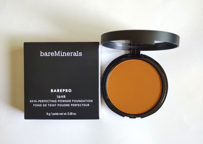 Bare Minerals BAREPRO 16Hr Skin Perfecting Powder Foundation DEEP 50 NEUTRAL NIB