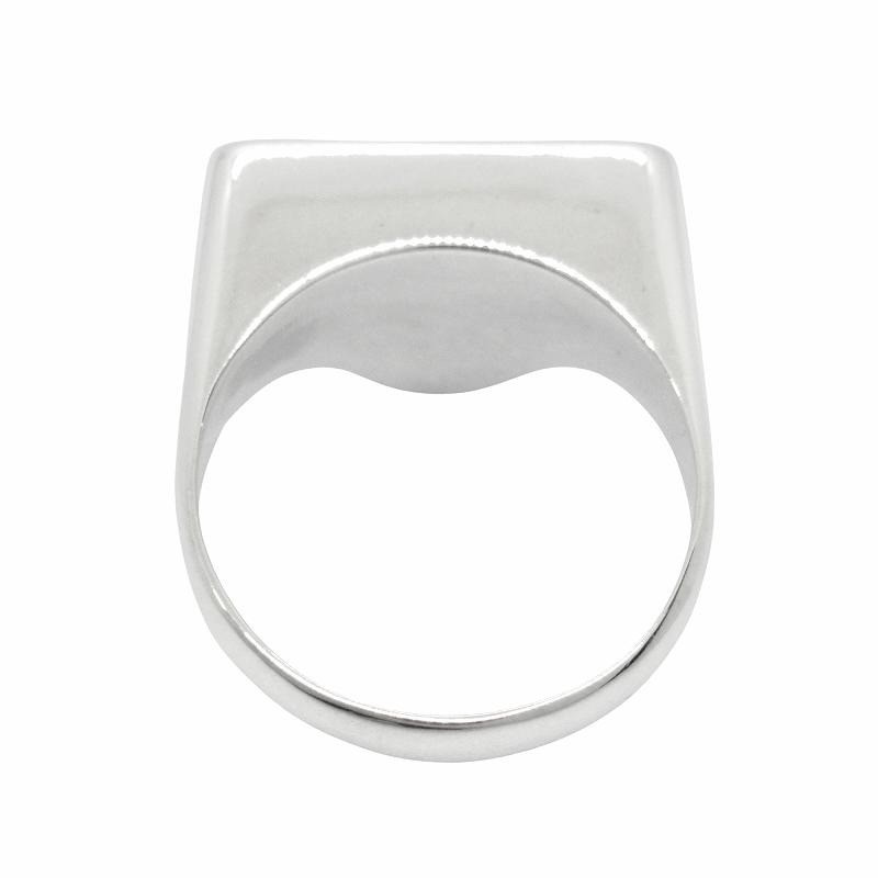 Authentic PRADA Ring Triangle Logo Symbol Accesso… - image 6