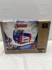 Sillón moderno de espuma para niños Marvel Avengers, azul