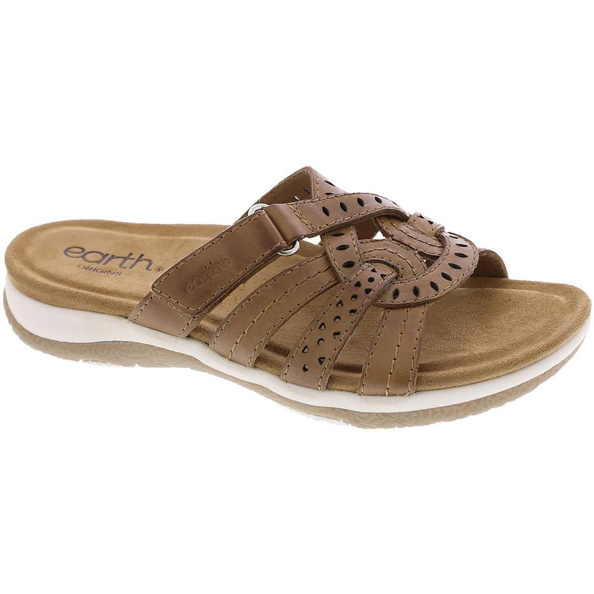 Женские босоножки Sassoni коричневого цвета Earth Origins 8 Medium BM BHFO 8125 7690₽