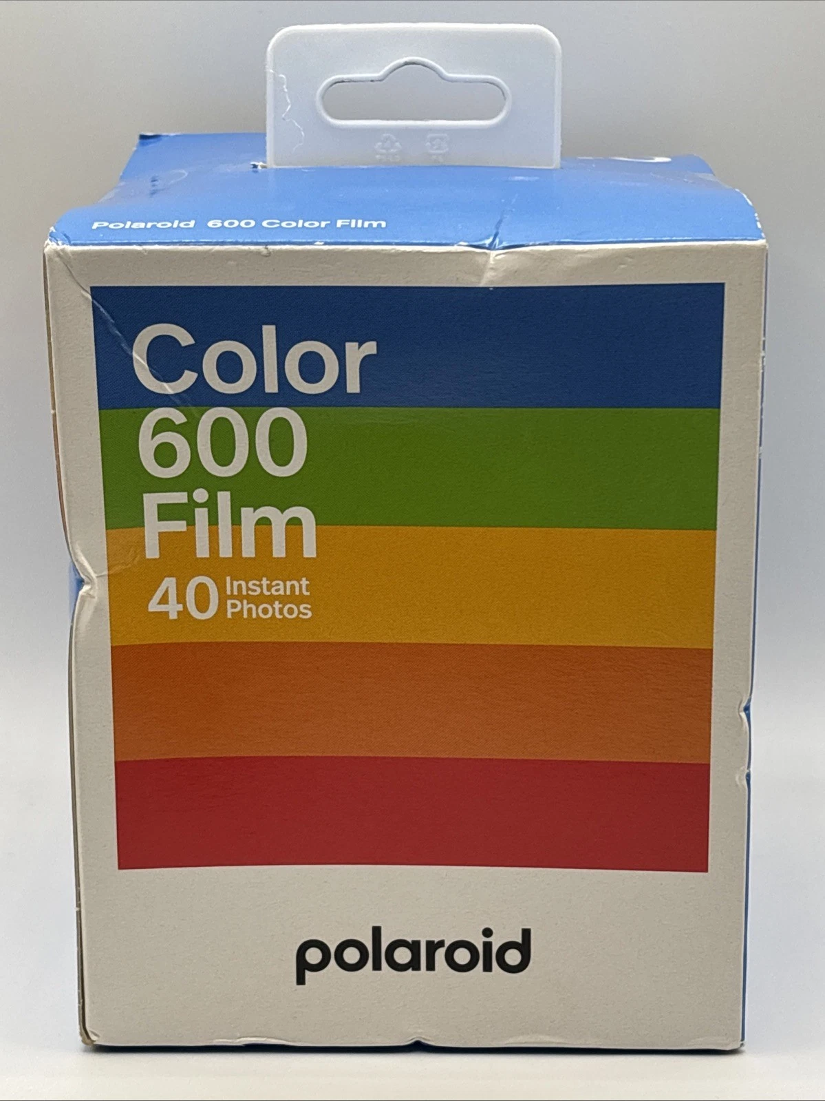 Polaroid Color Film for 600 Cameras 5 Pack 40 Pictures RARE image 1