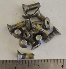 1/4-20 x 3/4" Stainless Steel Flat Head Screw Bag of 13 Ea.