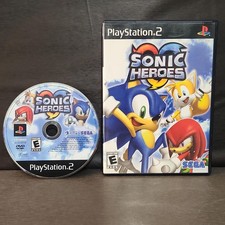 SONIC HEROES PS2 Jeu sony PLAYSTATION 2 Complet Eng Eu Multijoueur
