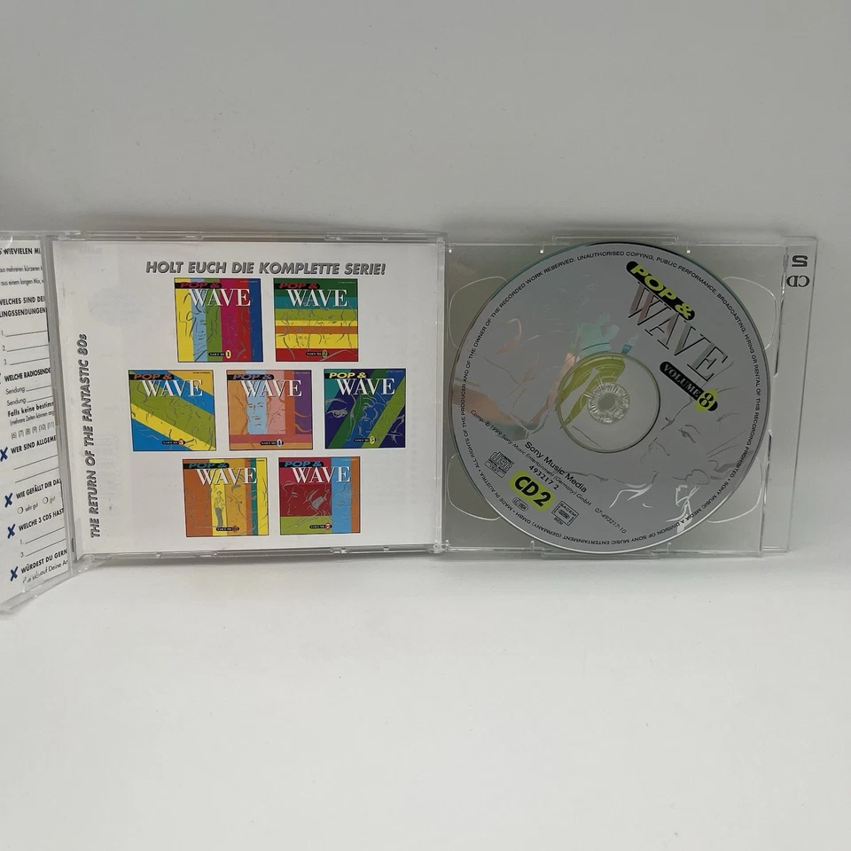 Pop Wave Vol.8 - The Sound Of The Fantastic 80s | CD | Zustand Neuwertig 🔹📀 - Bild 4 von 4