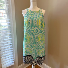 NWT Red Camel Dress, Size 0X, Curvy, Tie Back