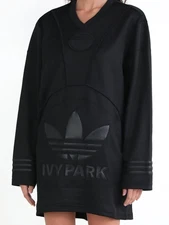 adidas IVY PARK Mesh Jersey Triple Black Beyonce Women Men Long Top Originals