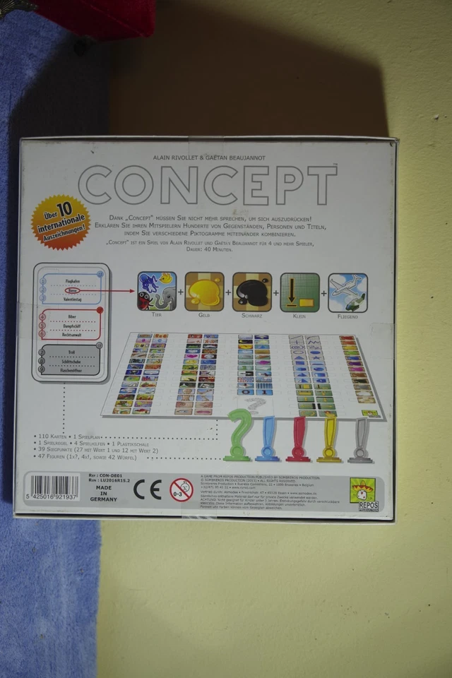 Gesellschaftsspiel CONCEPT - Spiel des Jahres 2014; Partyspiel - Bild 2 von 4